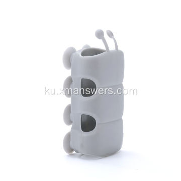 Bişkojka serşokê Silicone Birêkûpêk SuctionCup Holder Shower